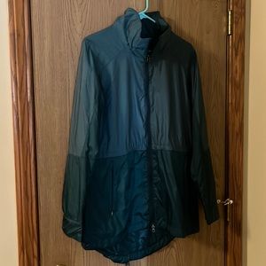 Teal Columbia Raincoat - Medium